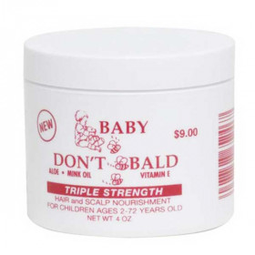 Spanish Sur Gro Baby Don't Be Bald Hair Triple Strength 4oz Spanish Sur Gro Baby Don't Be Bald Hair Triple Strength 4oz